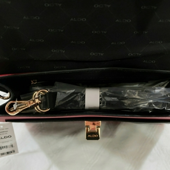 68- Aldo Crossbody Anniebrook Satchel Bag with Scarf NWT - Picture 5 of 8